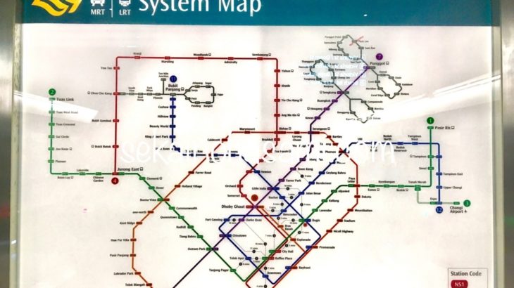 便利で簡単！シンガポールの地下鉄MRTの乗り方、チケットの購入方法！！